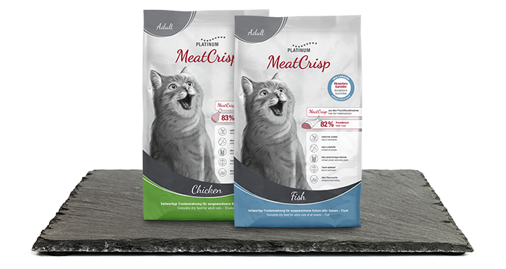 MeatCrisp ist ein besonders leckeres Trockenfutter für Katzen