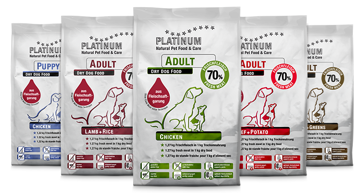 Les croquettes Platinum sont une alimentation complète optimale pour les chiens, contenant tous les nutriments essentiels.