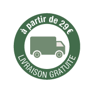 Livraison gratuite à domicile à partir de 29 €