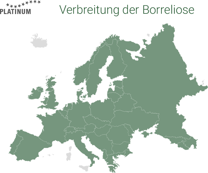 Verbreitung der Borreliose